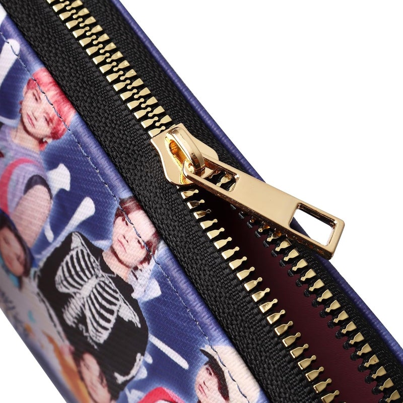 WGEEEY Kpop Stray Kids Merchandise Leather Long Wallets for Fans Gifts - Image 2